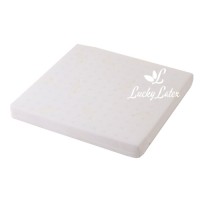 Lucky latex small square cushion 0